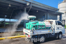 [포토] 농협 축산경제, 구제역 방역활동