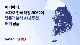 메이아이, 전국 스파오 매장에 방문객 데이터 분석 솔루션 도입