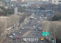 [포토] 탁한 공기 속 반포대로