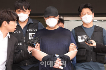 [포토]'미아동 흉기난동 피의자' 김성진 
