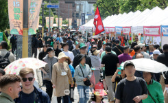 [포토]인파로 북적이는 제17회 성북세계음식축제 누리마실