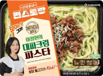 아워홈, 온더고 이정현의 대파크림 파스타 출시
