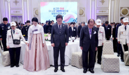 李대통령, 국가유공자 초청 청와대 오찬