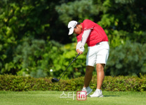 [골프in포토]유민혁,우승향한 파워 임팩트