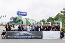 볼보트럭코리아, 공공 청소차량 대형 전기트럭 시범운행
