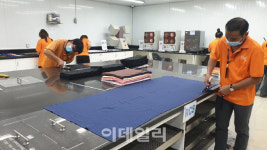 친환경·자동화 원단생산 ‘착착’…한세 '혁신DNA' 중남미에 이식[르포]