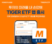 “ETF 투자, 더 스마트하게”… 미래운용, TIGER ETF 앱 출시