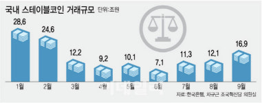 원화 스테이블코인 도입 근거 정부안 도출 내년으로 지연
