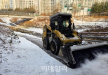 의정부 하천 산책로·자전거도로까지 빙판 없이 안전하게
