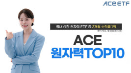 한투운용 ‘ACE 원자력TOP10 ETF’, 3개월 수익률 1위