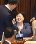 [포토]국회 법사위원장에 서영교 선출