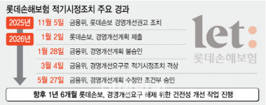 롯데손보 경영개선계획 조건부 승인…매각 작업 급물살
