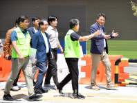 [포토] 오승록 노원구청장, ‘광운대역~월계로 도로개설’ 점검
