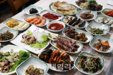 [포토] 섬박람회 힐링밥상 1만 5천원에 가능
