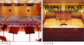 [클래식]잔향, 금호아트홀 짧고 영산아트홀 길다