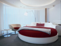 북한 대표단이 묵는 6성급 W호텔…北“쑥스럽습네다”