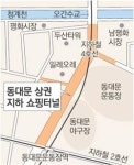 [수도권]동대문 패션상가 연결 지하 쇼핑터널 만든다