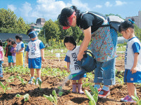 “텃밭 가꾸며 수확의 기쁨 맛보세요”