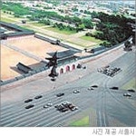 광화문 앞 광장 조성 앞두고 내달까지 도로 모양변경 공사