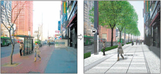 [수도권]강남대로, 첨단 미디어 거리로
