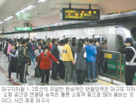 [대구/경북]대구지하철 개통 10주년 <1> 시민의 벗으로