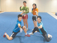 붙어보자! 소림무술…우슈대표팀 “최소 금3개 목표”