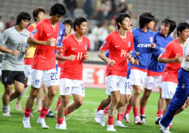 [포토] 요르단 전 1-0 승리를 이끈 태극전사들