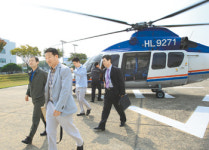 지방공장 핸디캡 ‘셔틀 헬기’로 극복