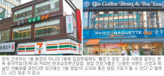 불황 속 식당 창업 ‘2층’이 정답이네