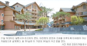 [강원]평창 알펜시아 리조트 부분 개장