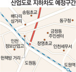 [수도권]인천 배다리 관통도로 일부 지하로 건설