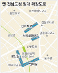 [광주/전남]광주 서석로 120m 구간 폐지