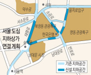 [수도권]서울시 “시청인근 지하상가 6곳 하나로 연결”