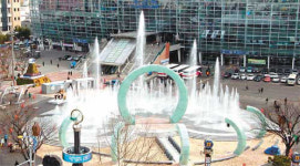 [부산/경남]보이소…부산역 명물 광장 분수대 ‘음악분수’로 새 단장