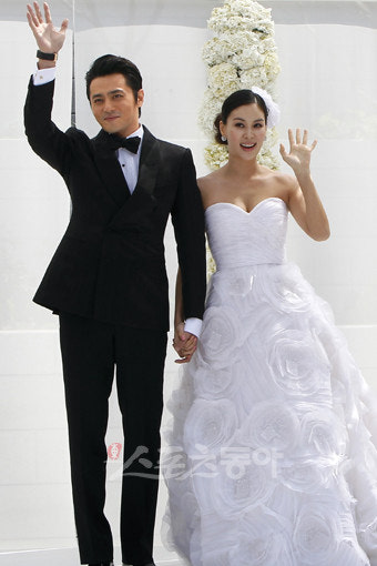 ‘결혼’ 장동건·고소영, 나란히 팬들에 감사 “잘 살겠다”