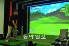 [Biz Golf]“고맙다 강추위” 스크린골프 라운드 쑥쑥