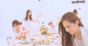 소녀시대, 日광고 첫 출연 “상큼하네”