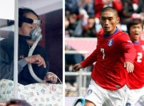 “아들 귀현이 태극마크 보고싶어…” 호흡기 달고 경기장 찾은 아버지