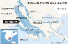 美 미시시피강 범람 위기… “물길 분산… 뉴올리언스 살려라”