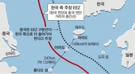 한-중, 이어도 놓고 ‘EEZ 신경전’