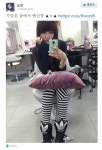 수지 미용실 셀카 공개 “요즘 너무 바쁜 거 아니야?”