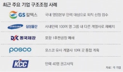 기업 구조조정, 상처는 작게 효과는 크게