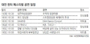 [대전/충남]관람료 1000원… 감동은 1000배