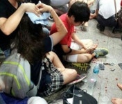 분당선 야탑역 사고, 사람들 피가 뚝뚝… “왜이런 사고가”
