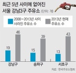 땅값 비싼 강남3구, 서울 폐업주유소 1∼3위