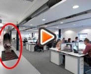 미끄럼대 설치한 회사, 재미+이동시간 최소화+에너지절약