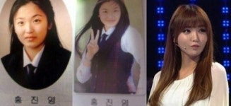 홍진영 학창시절, 단정한 교복차림… “남궁민도 혹시 봤나?”