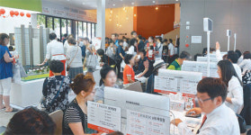 [포토부동산]‘부천3차 아이파크’ 본보기집 1만2000명 북적