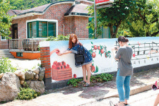 [충북]단양 사인암리 마을 벽화 인기