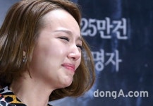 김민경, 영화 ‘함정’ 시사회서 눈물…정말 지각했다고 펑펑?